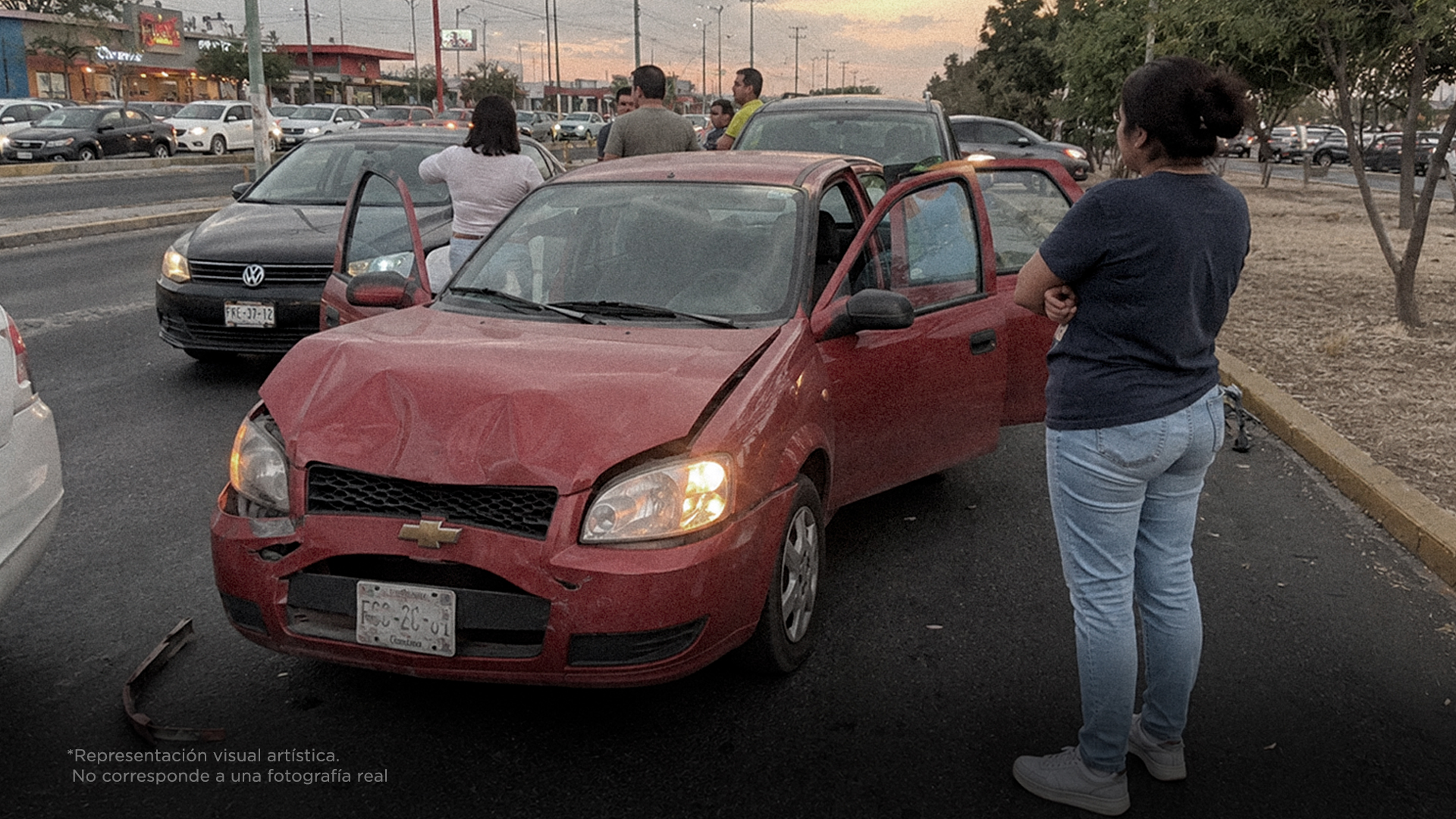 3 cosas que toda mujer debe saber en caso de un accidente de carro
