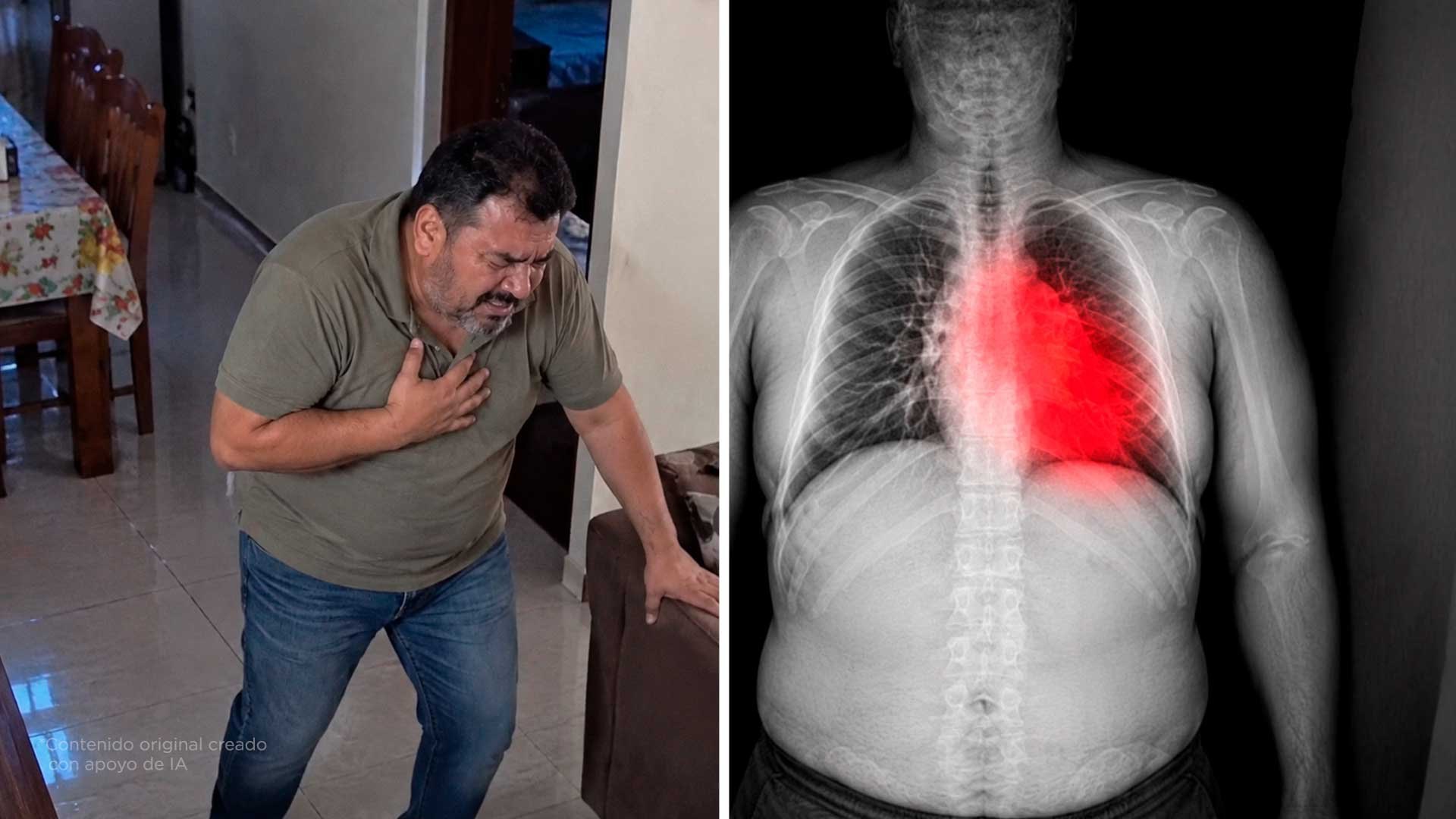 3 señales de infarto que nunca debes ignorar. Avísale a tu familia