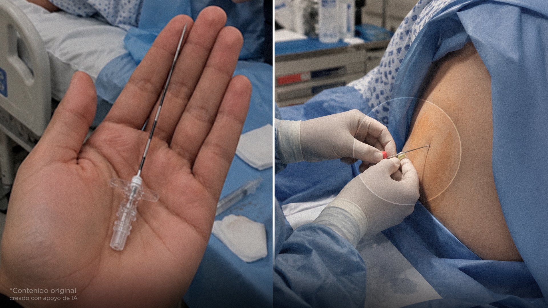 Así es una aguja epidural. Las mujeres no exageran.