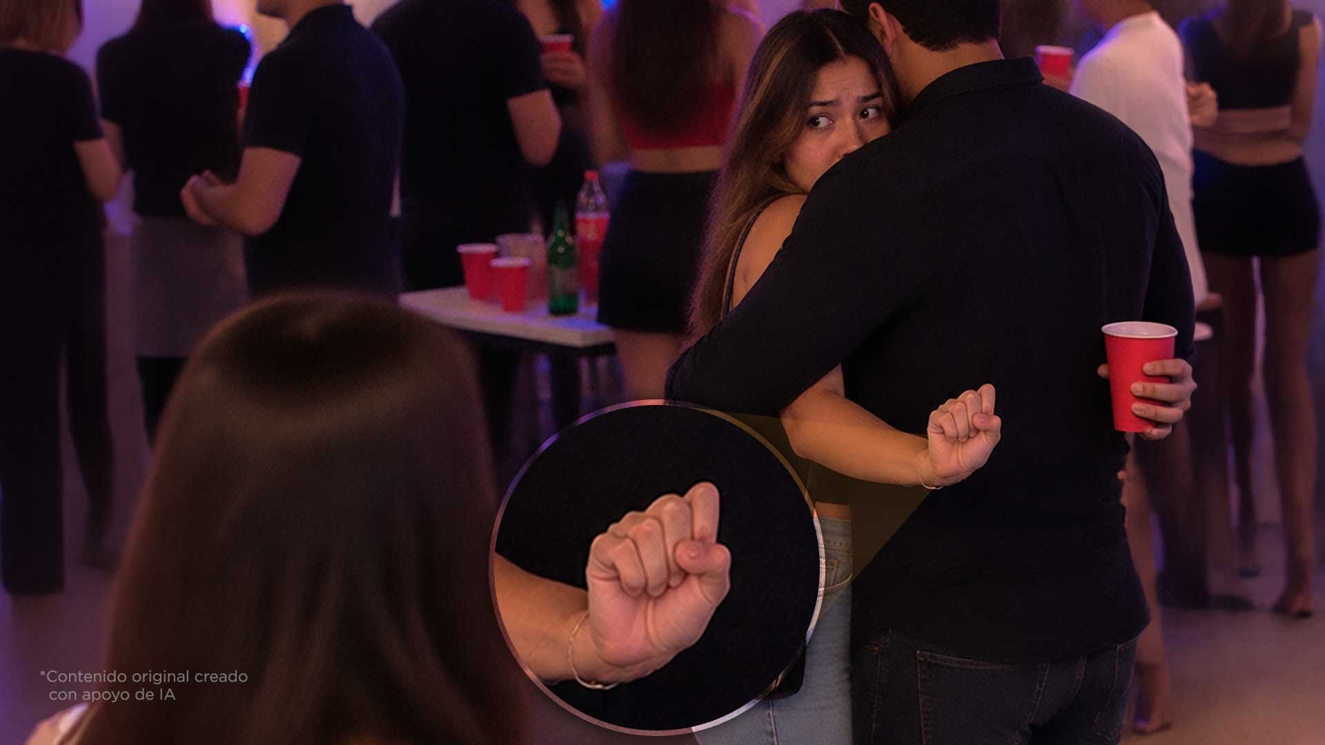 Así puede pedir ayuda una mujer sin decir nada. Enséñaselo a tu hija