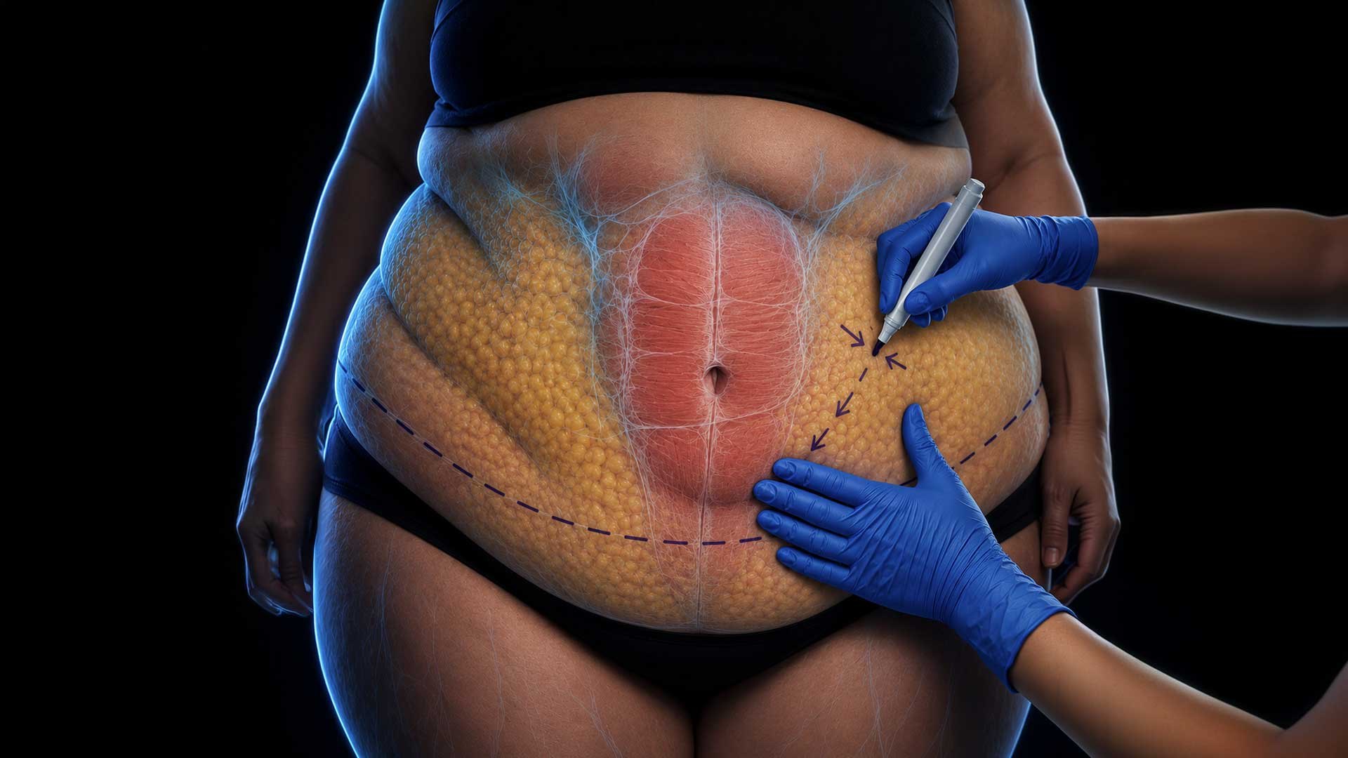 Así se hace la liposucción paso a paso