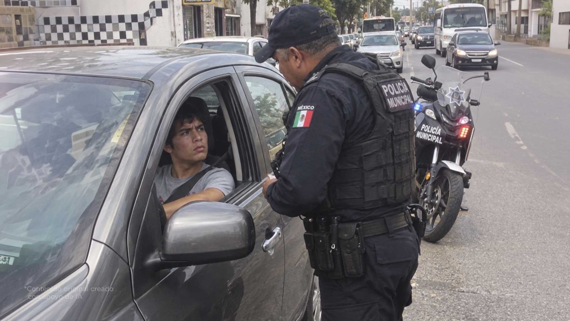 Enséñale a tu hijo qué hacer si lo para la policía.