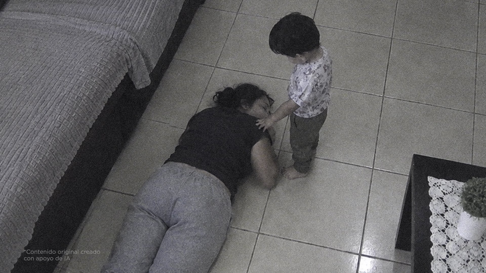 Enséñale a tu hijo qué hacer si un día te desmayas. Son 3 pasos