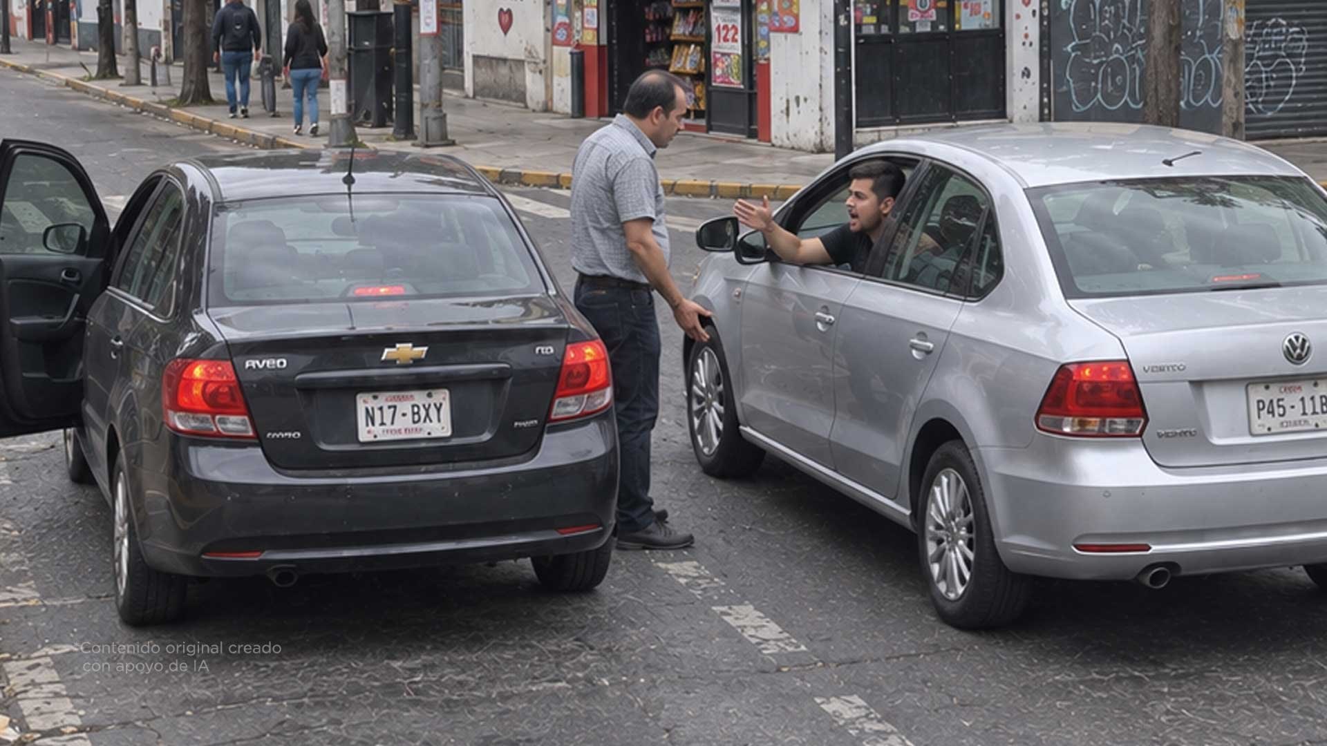 Esto debe hacer tu hijo si otro conductor le pita o lo insulta