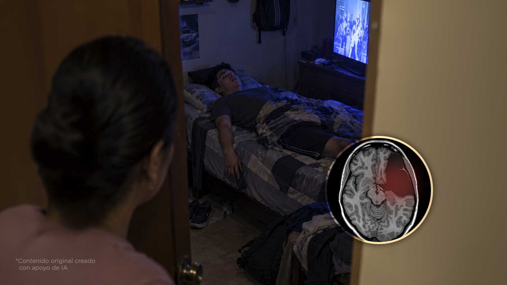 Esto le pasa a tu cerebro si te duermes con la tele prendida