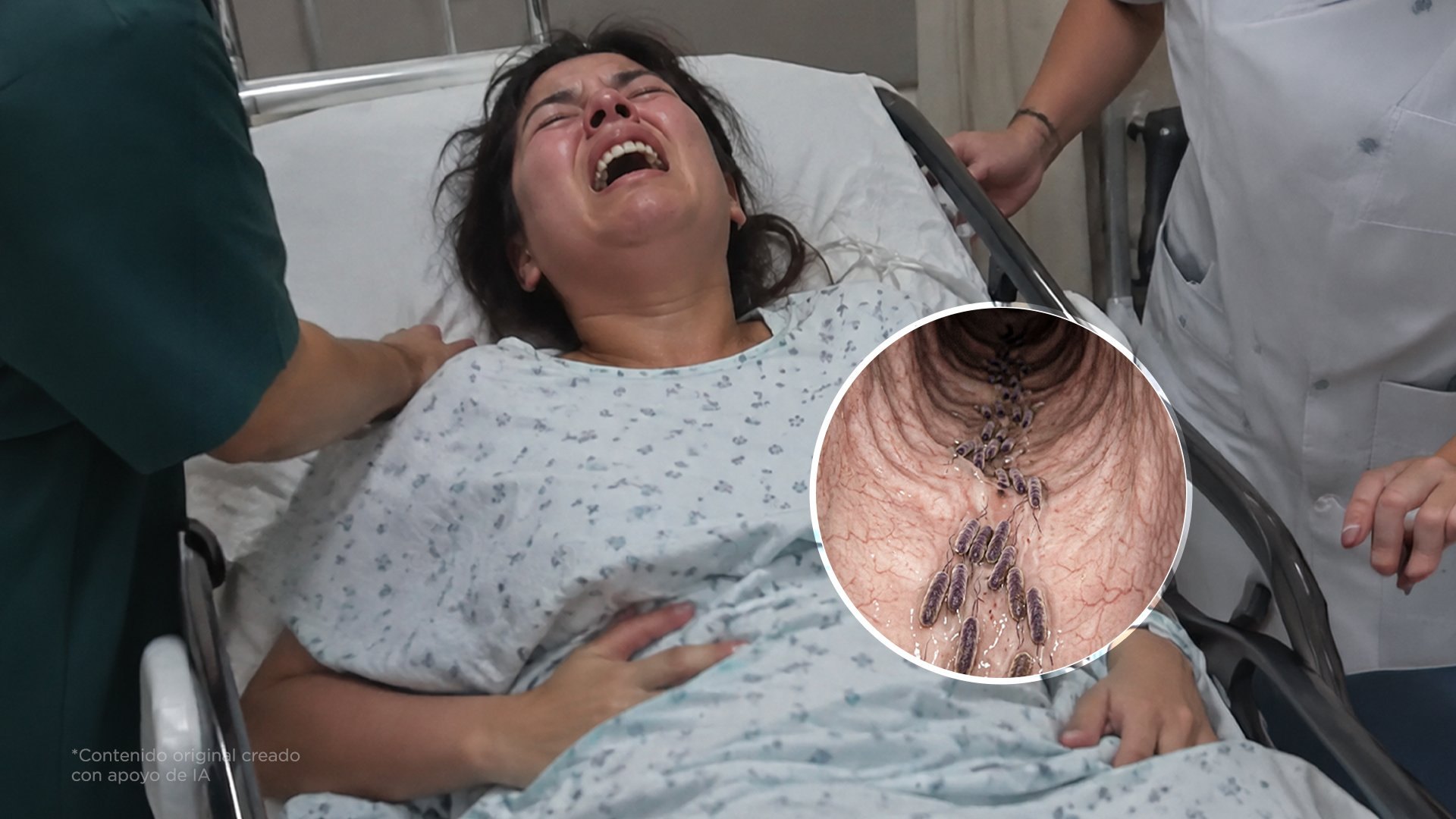 Esto le pasa a una mujer si se aguanta las ganas de orinar. Avísale a tus hijas
