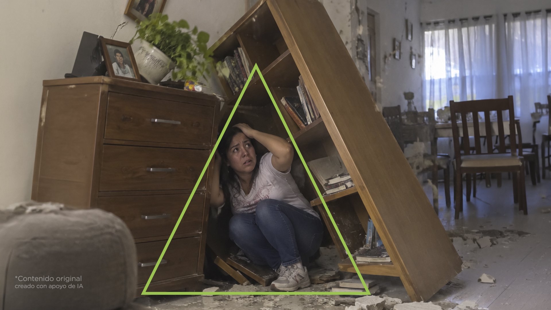 Esto tienes que hacer para sobrevivir durante un terremoto