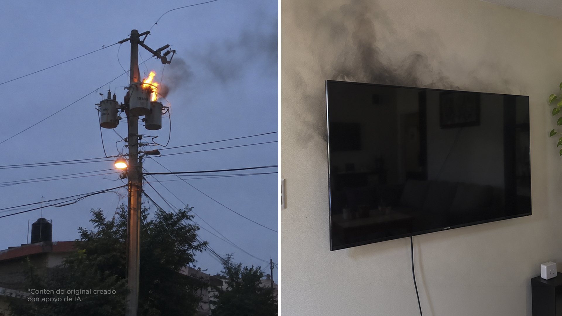 Lo peligroso de un apagón no es cuando se va la luz, es cuando regresa