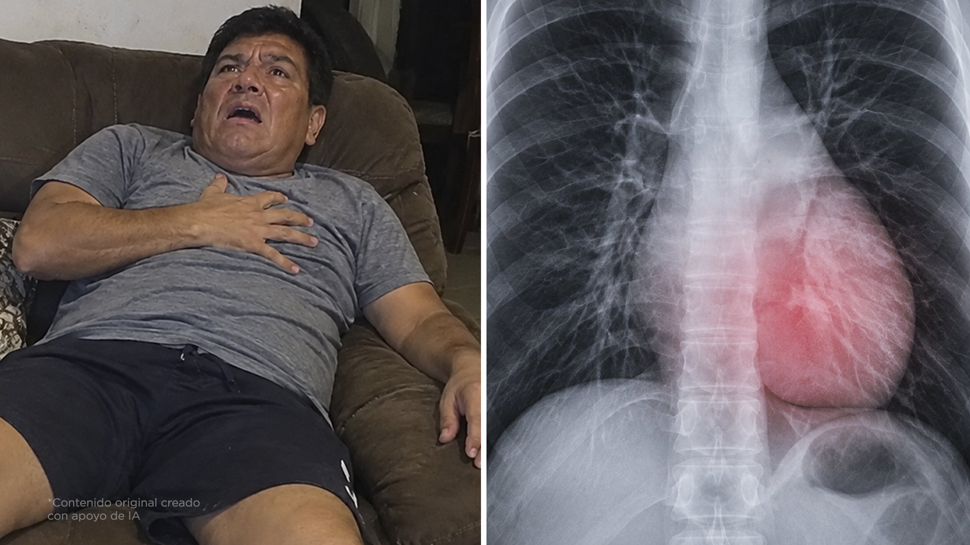 Nunca hagas esto si te duele el pecho. Avísale a tu familia