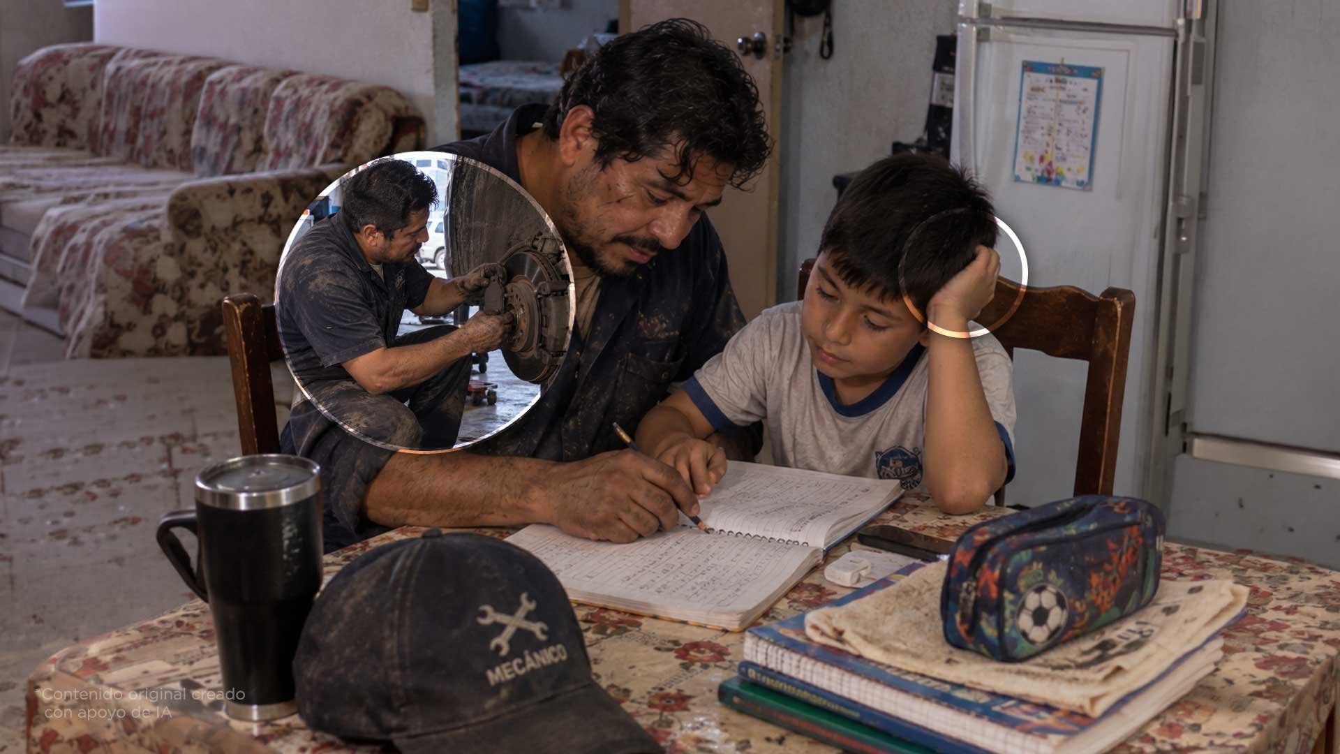 Por esta razón los hijos de los mecánicos tienen problemas de aprendizaje.