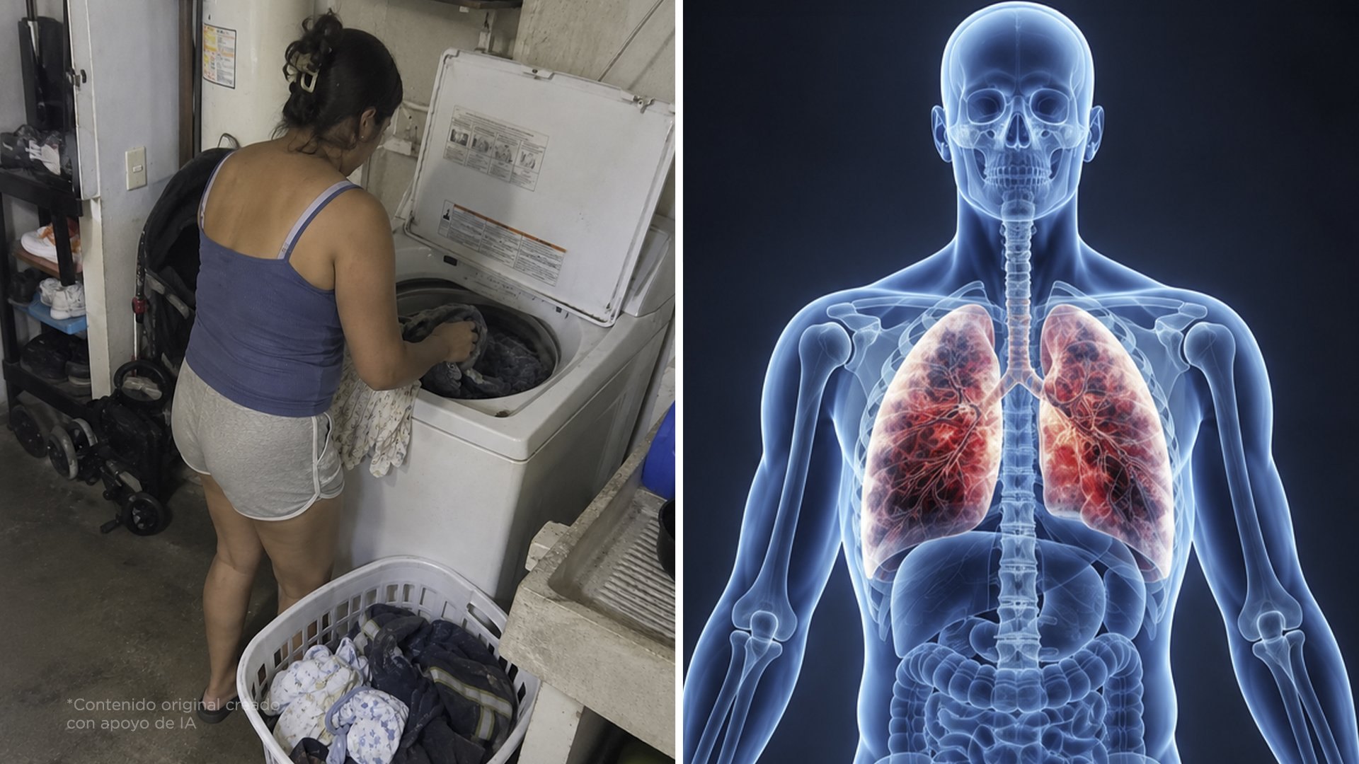 Por esta razón no tienes que lavar la ropa de trabajo de tu esposo con la de tus hijos.