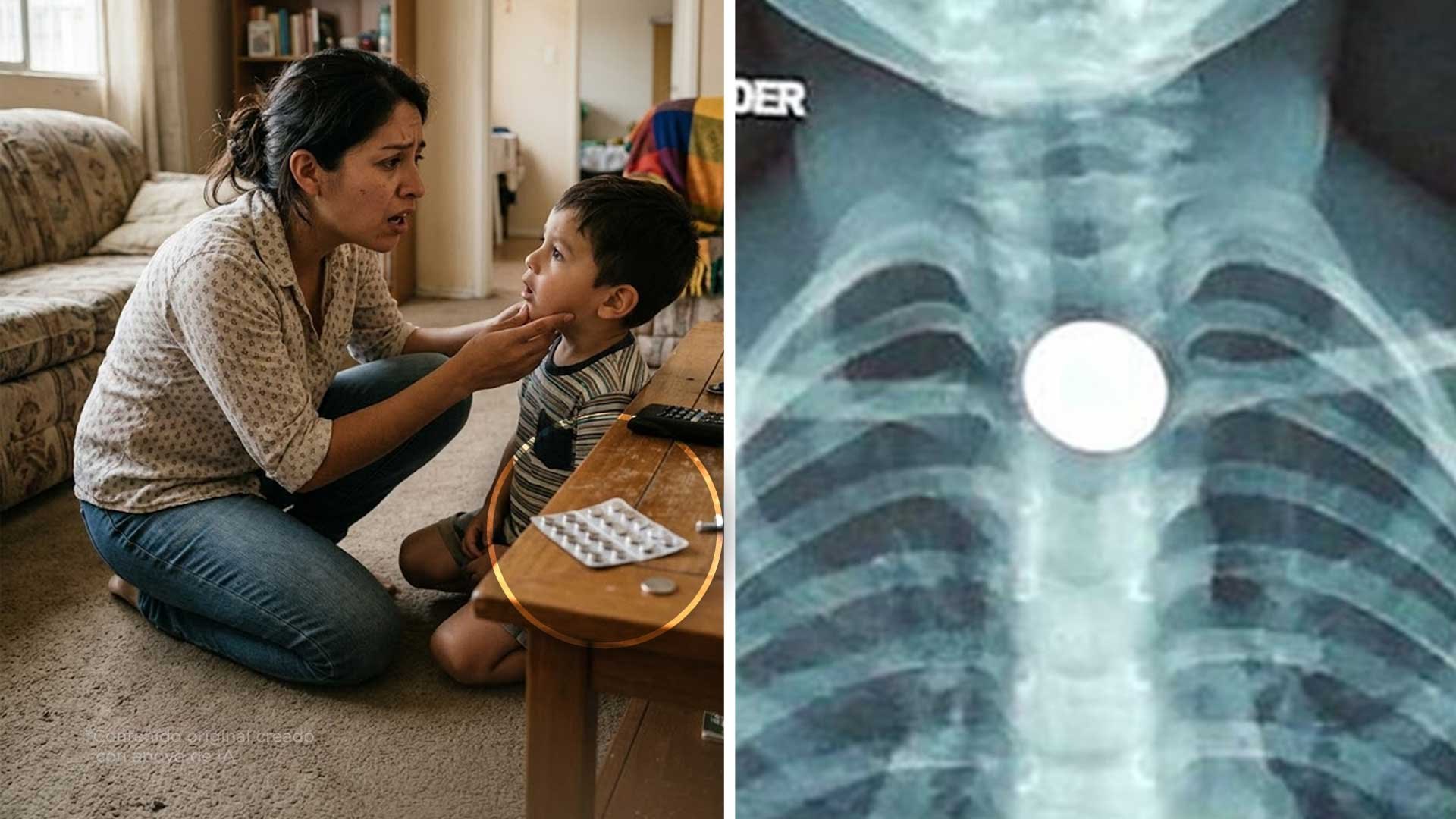 ¿Qué debes hacer si un niño se traga algo peligroso?