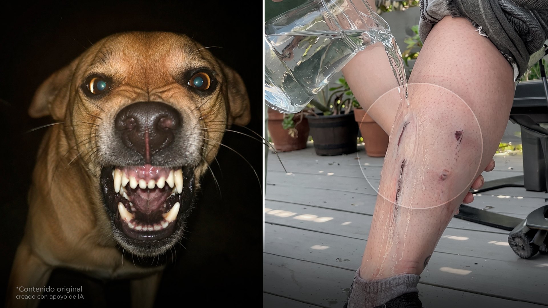 Qué hacer en los primeros 30 minutos después de una mordedura de perro