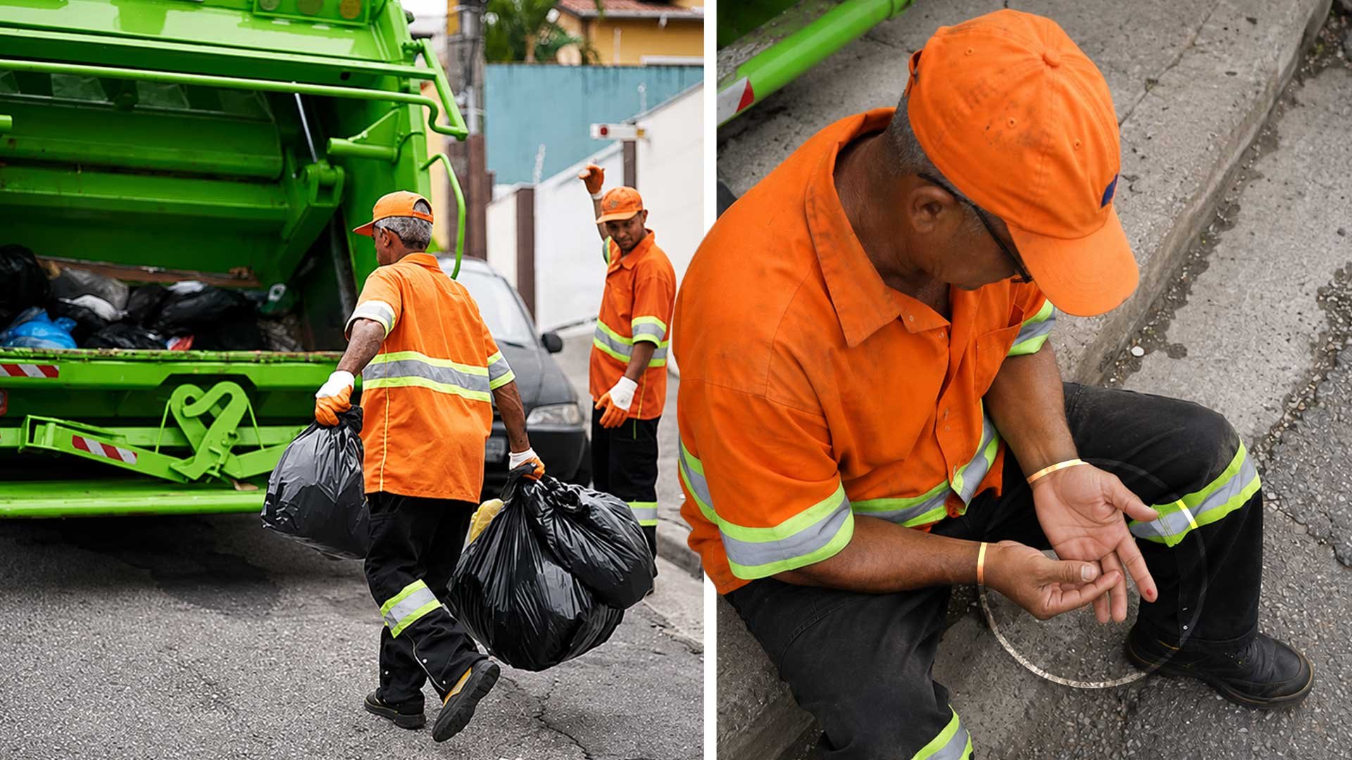Recogió una bolsa sin saber que terminaría muy enfermo