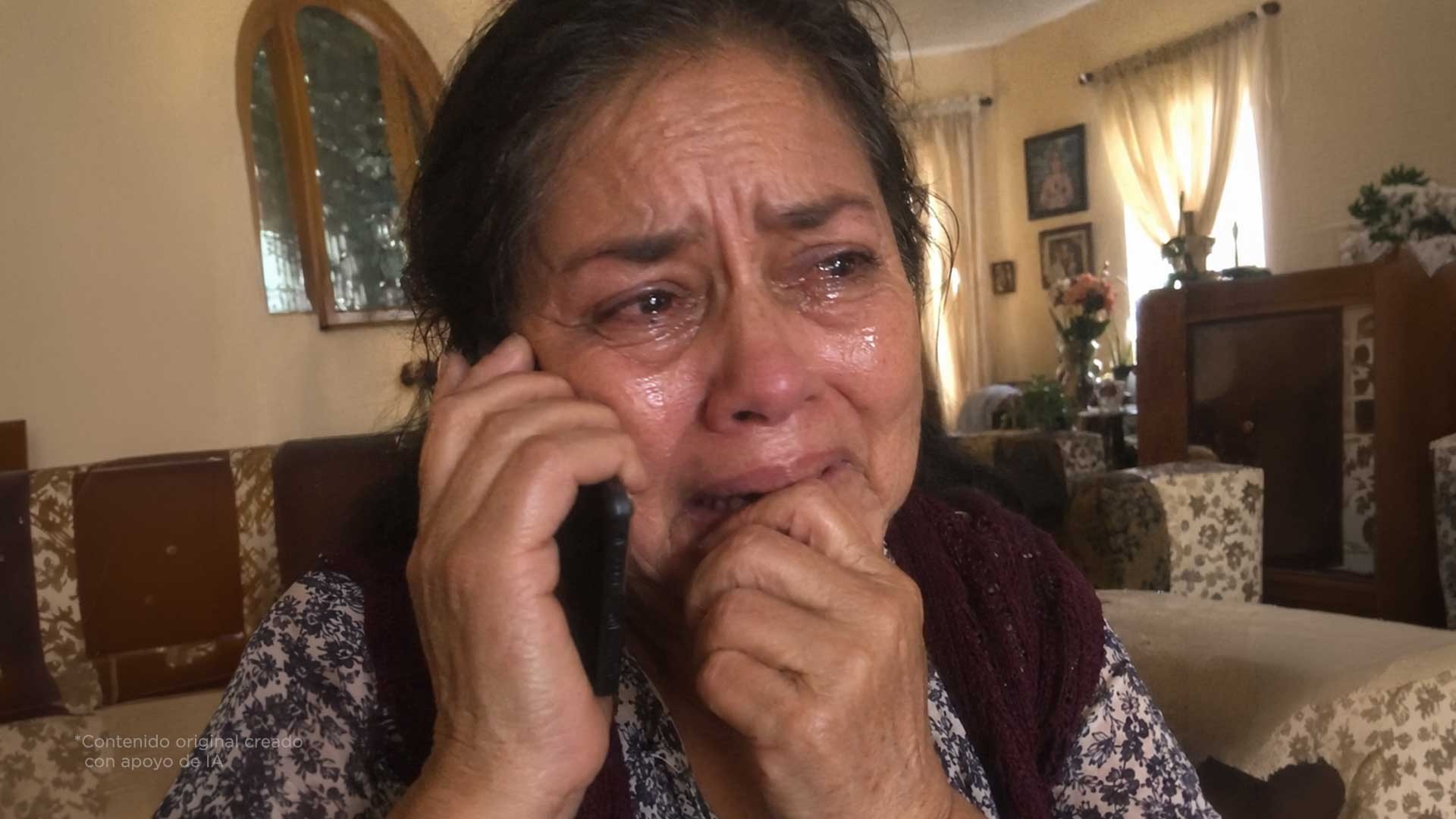 Si te llaman llorando y dicen que tienen a tu hijo, CUELGA inmediatamente