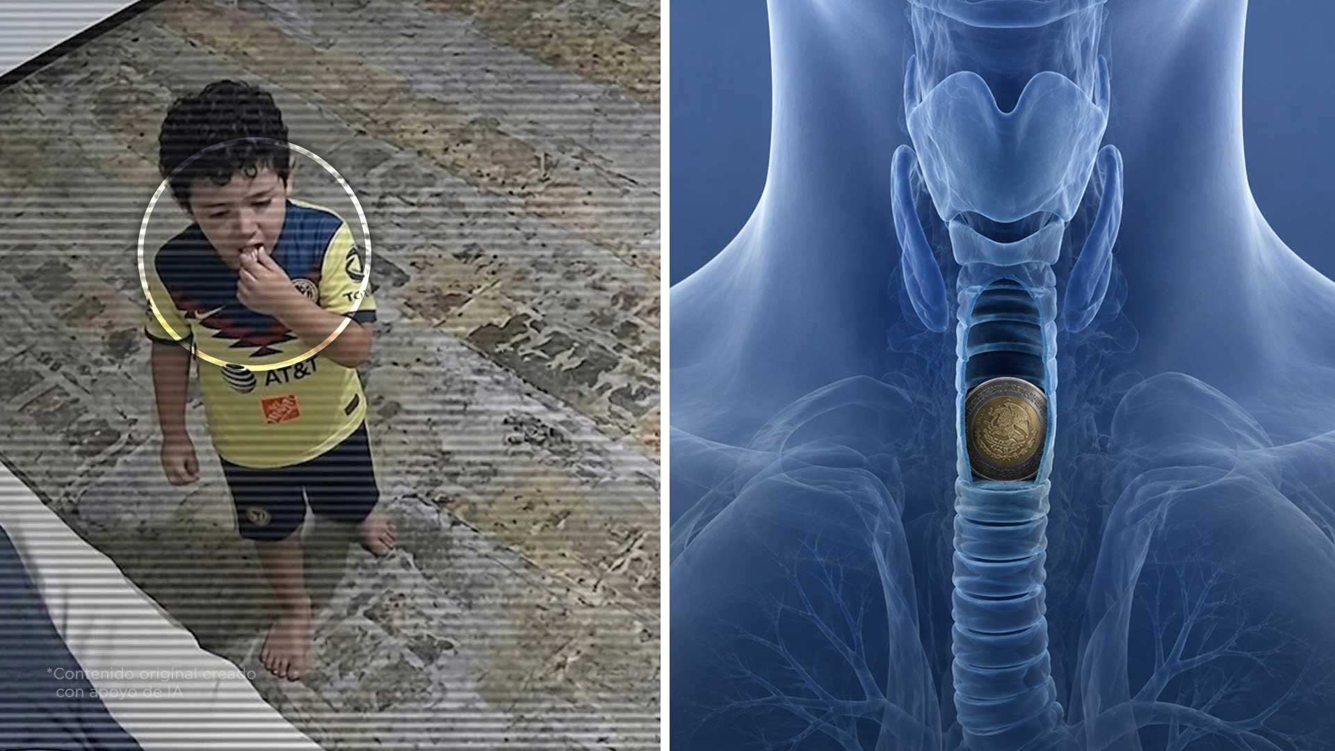 Si tu hijo se traga una moneda: esto pasa dentro de su cuerpo