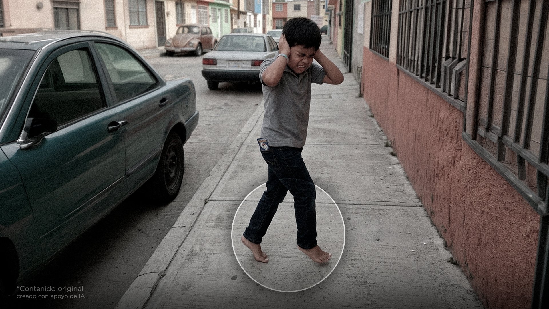 Si ves a un niño así en la calle, no lo juzgues. Podría tener autismo