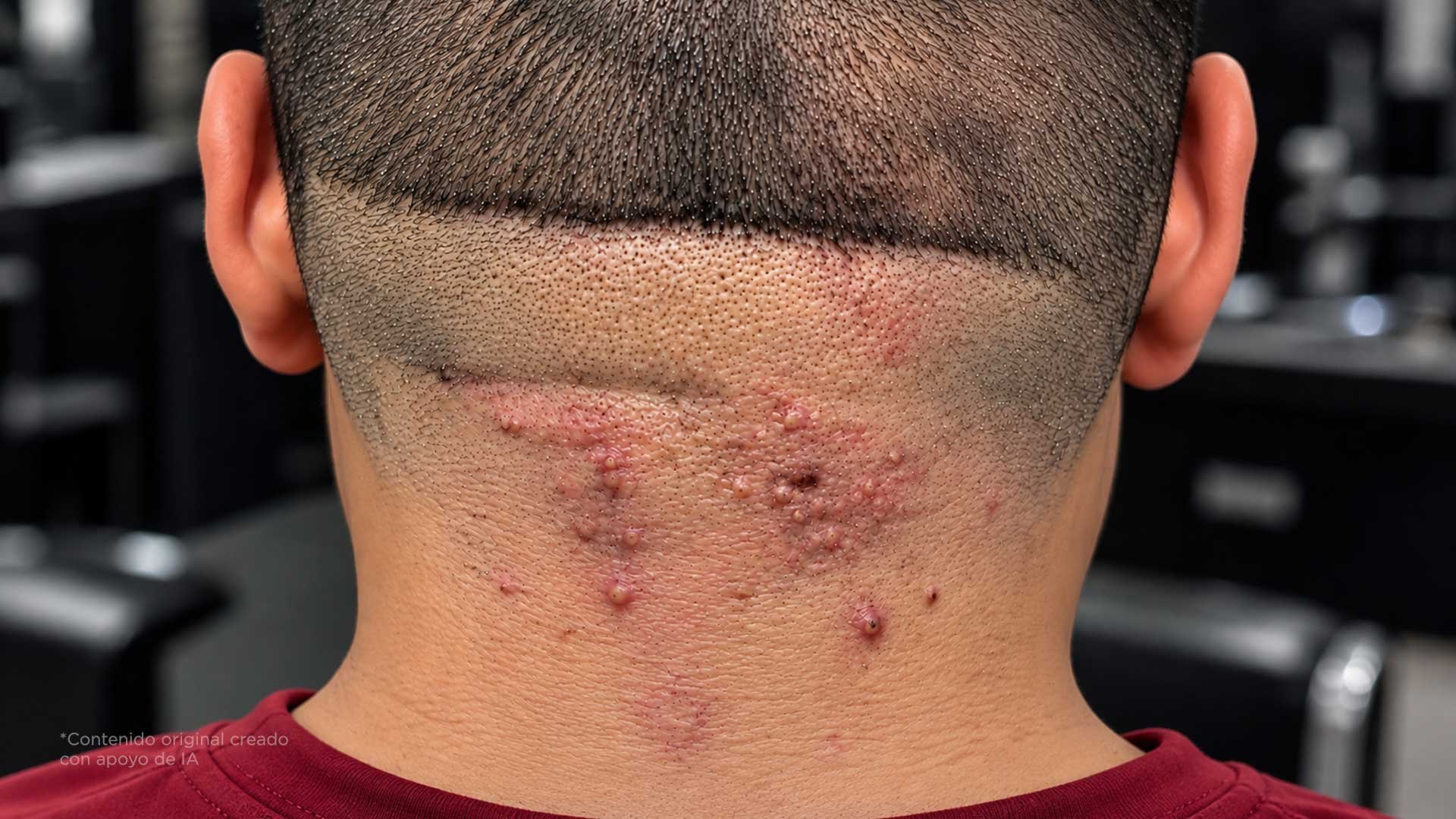 Tienes que cuidar dónde te cortas el cabello. Avísale a tu hijo