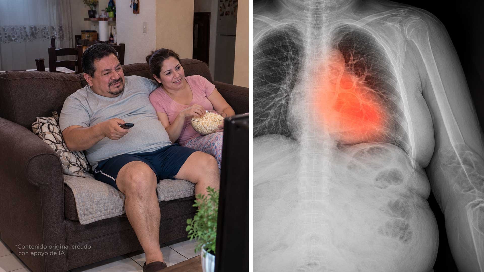 Un infarto en una persona con diabetes puede no doler. Avísale a tu familia