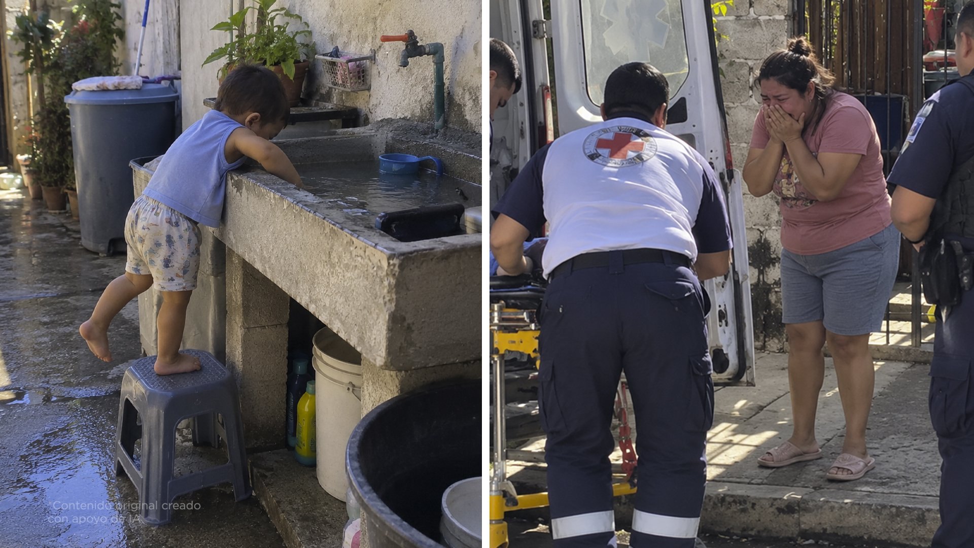 Un niño se puede ahogar en la pila del lavadero sin hacer ruido. Avísale a tu familia