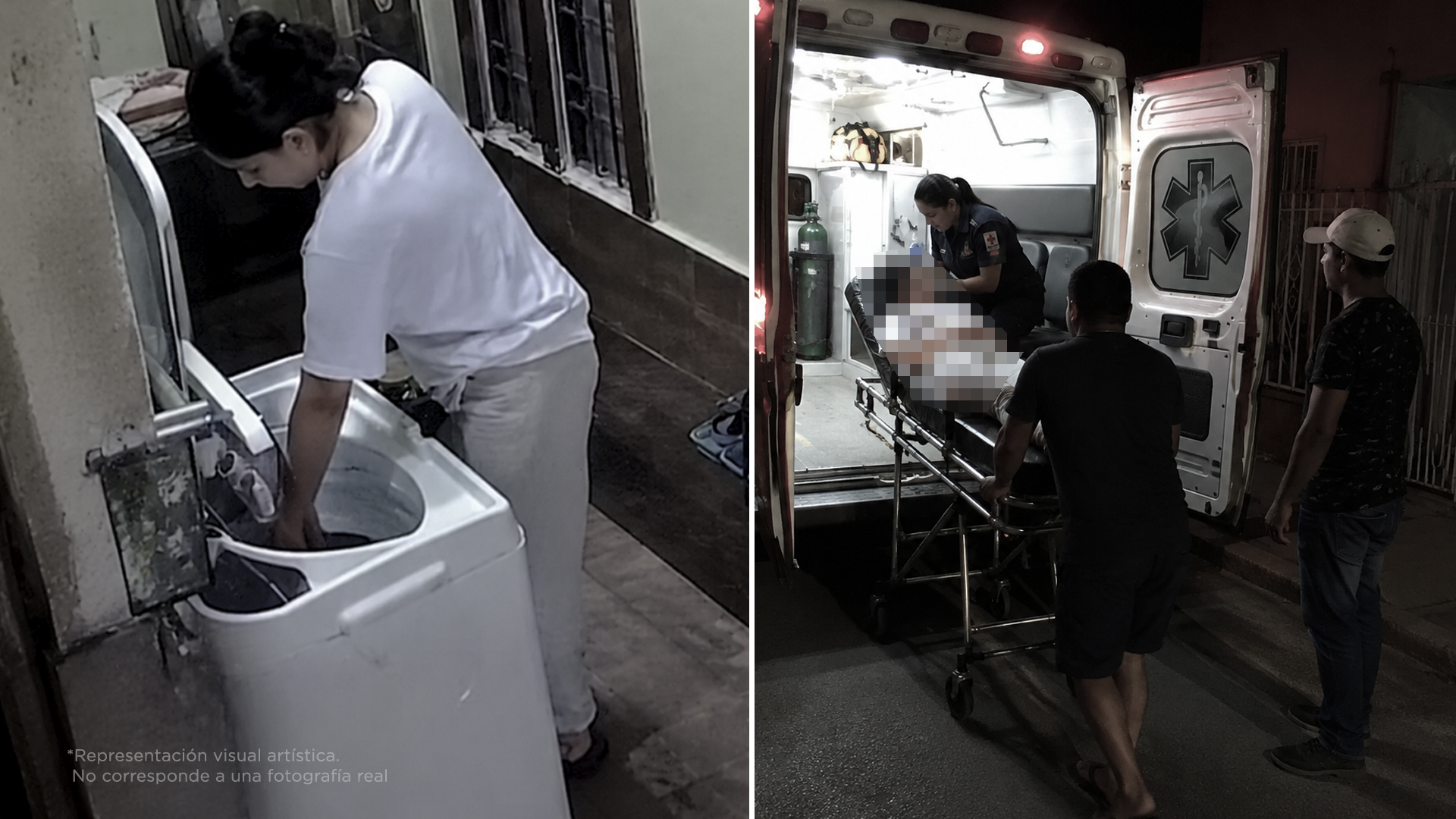 Una joven perdió la vida mientras usaba la lavadora