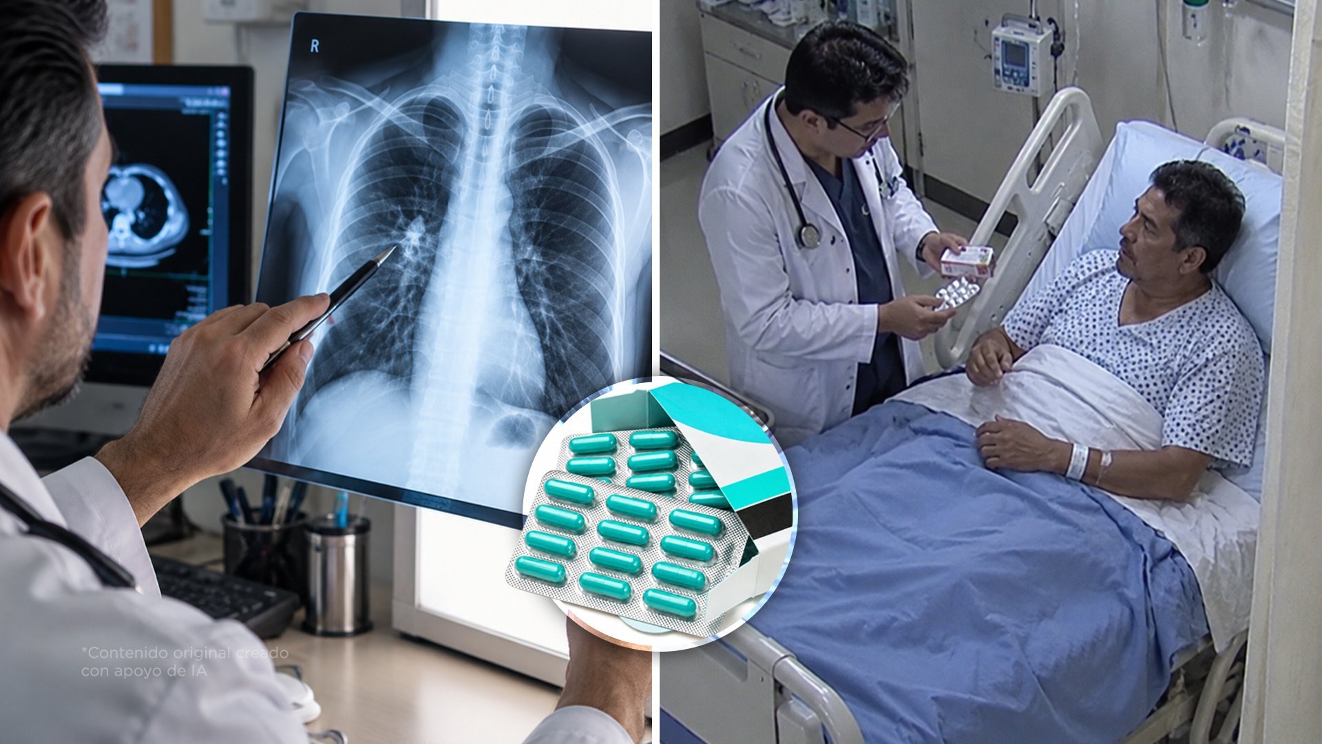Una nueva pastilla para tratar un tipo de cáncer de pulmón ya fue aprobada en Estados Unidos. Avísale a tu familia
